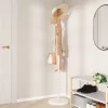 Fehér porszórt vas ruhafogas 172 cm