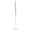 Fehér porszórt vas ruhafogas 172 cm