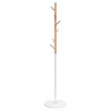 Fehér porszórt vas ruhafogas 172 cm