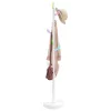 Fehér porszórt vas ruhafogas 172 cm