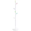 Fehér porszórt vas ruhafogas 172 cm