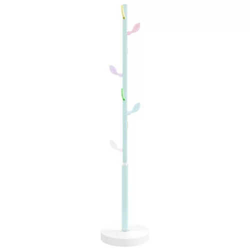 Kék porszórt vas ruhafogas 172 cm