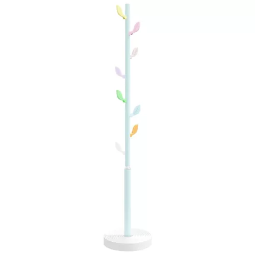 Kék porszórt vas ruhafogas 172 cm