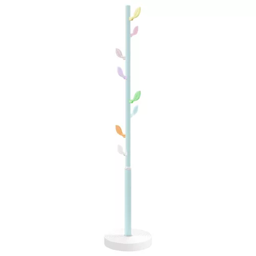 Kék porszórt vas ruhafogas 172 cm