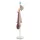 Fehér porszórt vas ruhafogas 172 cm