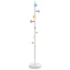 Fehér porszórt vas ruhafogas 172 cm