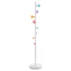 Fehér porszórt vas ruhafogas 172 cm