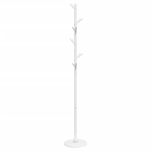 Fehér porszórt vas ruhafogas 175 cm