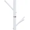 Fehér porszórt vas ruhafogas 175 cm