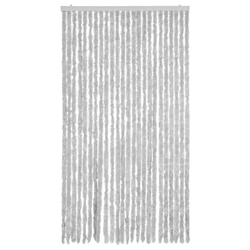 Szürke zsenília rovarfüggöny 100 x 230 cm