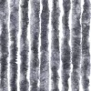 Ezüst zsenília rovarfüggöny 100 x 230 cm