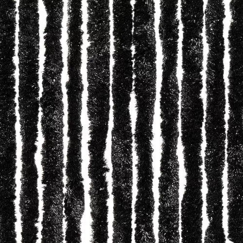 Antracitszürke zsenília rovarfüggöny 100 x 200 cm