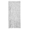 Világosszürke és sötétszürke zsenília rovarfüggöny 90 x 200 cm