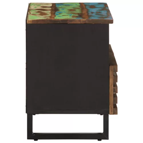 Tömör akácfa TV-szekrény 70 x 34 x 46 cm
