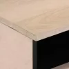 Tömör mangófa dohányzóasztal 80 x 55 x 40 cm