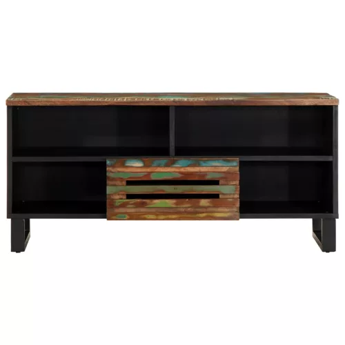 Tömör akácfa TV-szekrény 100 x 34 x 46 cm