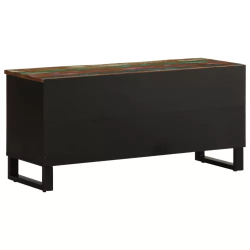 Tömör akácfa TV-szekrény 100 x 34 x 46 cm