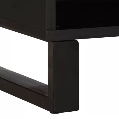 Tömör akácfa TV-szekrény 100 x 34 x 46 cm