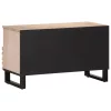 Tömör mangófa TV-szekrény 80 x 34 x 46 cm