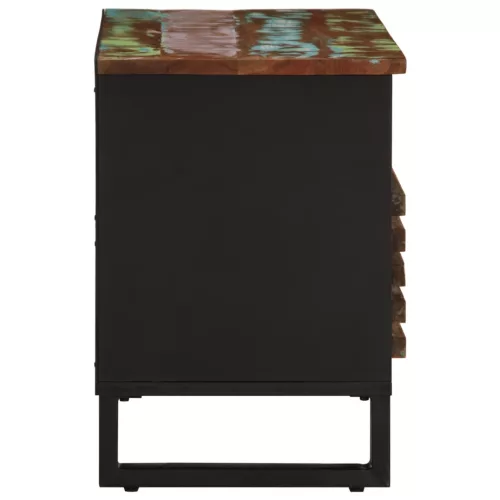 Tömör akácfa TV-szekrény 80 x 34 x 46 cm