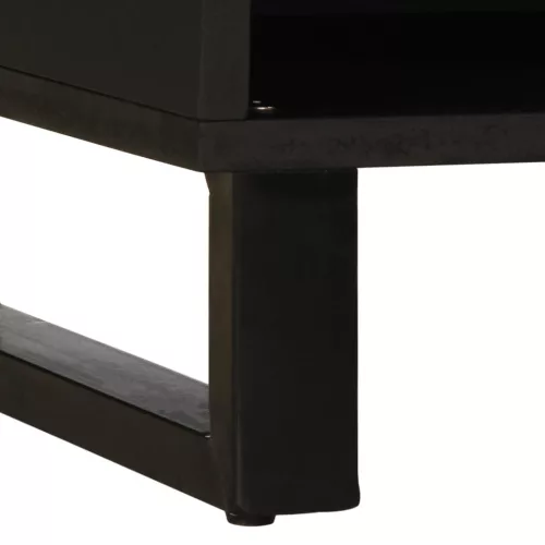 Tömör akácfa TV-szekrény 80 x 34 x 46 cm