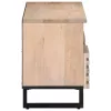 Tömör mangófa TV-szekrény 100 x 34 x 46 cm