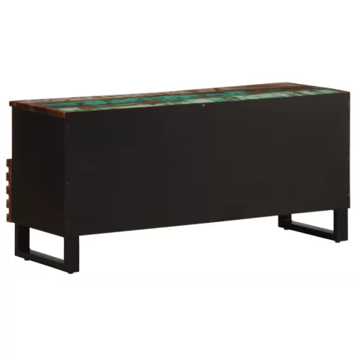 Tömör akácfa TV-szekrény 100 x 34 x 46 cm
