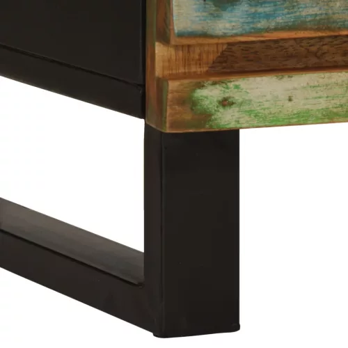 Tömör akácfa TV-szekrény 100 x 34 x 46 cm