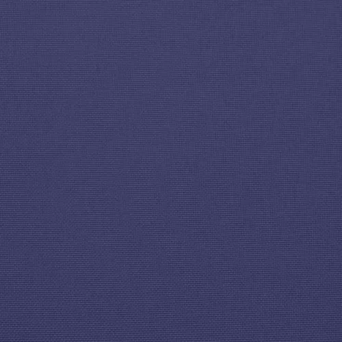 Tengerészkék oxford szövet kerti padpárna 200 x 50 x 7 cm