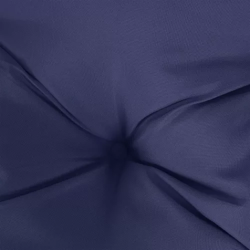2 db tengerészkék oxford szövet kerti padpárna 100 x 50 x 7 cm