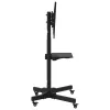 Görgős TV-állvány 32"-70" képernyőhöz max VESA 600x400 mm 50 kg