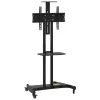 Görgős TV-állvány 32"-70" képernyőhöz max VESA 600x400 mm 60 kg
