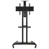 Görgős TV-állvány 32"-70" képernyőhöz max VESA 600x400 mm 60 kg