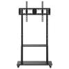 Görgős TV-állvány 32"-90" képernyőhöz max VESA 800x600 mm 100kg