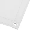 Fehér 100% oxford poliészter erkélyparaván 75 x 1000 cm