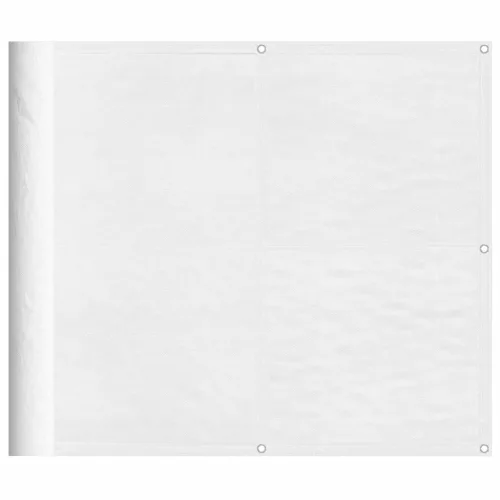 Fehér 100% oxford poliészter erkélyparaván 90 x 1000 cm
