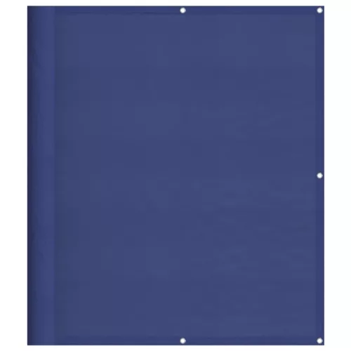 Kék 100% oxford poliészter erkélyparaván 120 x 700 cm