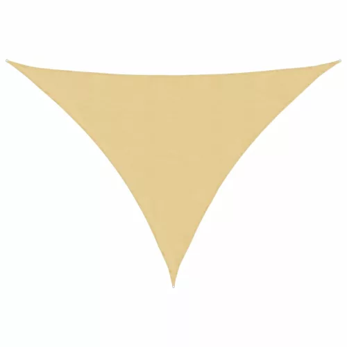 Homokszínű 100% oxford szövet napvitorla 7x5x5 m