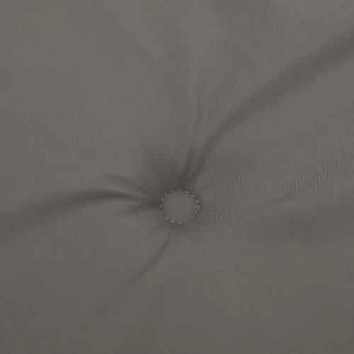4 db melange sötétszürke szövet háttámlás székpárna 100x50x4 cm