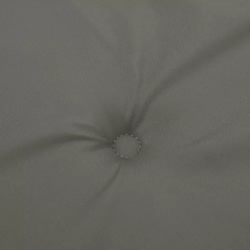 6 db melange sötétszürke szövet háttámlás székpárna 100x50x4 cm