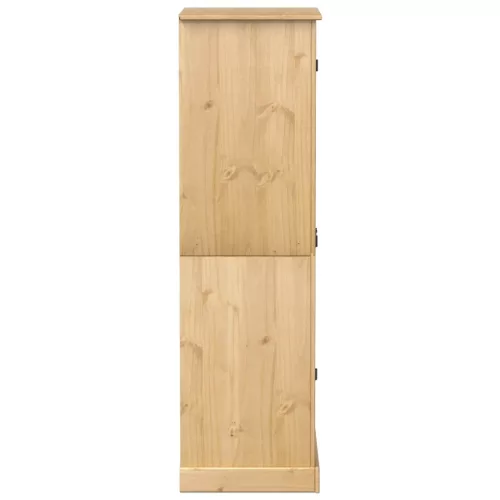 Corona tömör fenyőfa ruhásszekrény 76x50x170 cm
