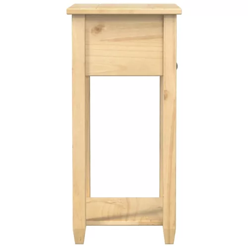 Corona tömör fenyőfa konzolasztal 55 x 35 x 73 cm