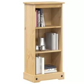 Corona tömör fenyőfa könyvszekrény 46 x 29 x 100 cm