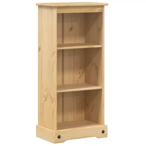 Corona tömör fenyőfa könyvszekrény 46 x 29 x 100 cm