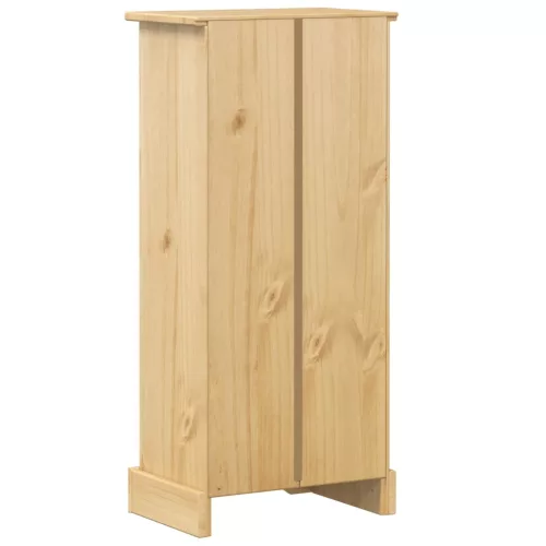 Corona tömör fenyőfa könyvszekrény 46 x 29 x 100 cm