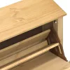 Corona tömör fenyőfa cipőszekrény 99x32x47 cm