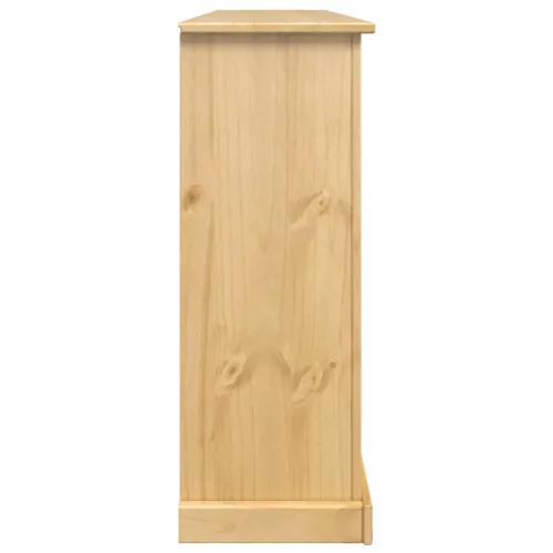 Corona tömör fenyőfa cipőszekrény 99x32x85 cm