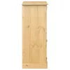 Corona tömör fenyőfa bortároló szekrény 97 x 45 x 114 cm
