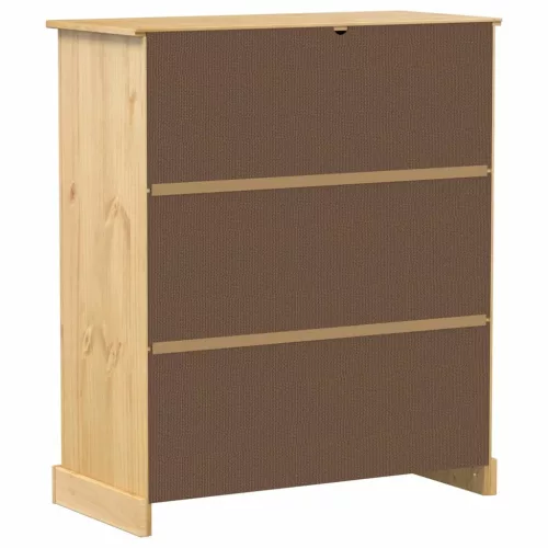 Corona tömör fenyőfa bortároló szekrény 97 x 45 x 114 cm
