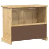 Corona tömör fenyőfa fürdőszobai mosdószekrény 73 x 33 x 60 cm